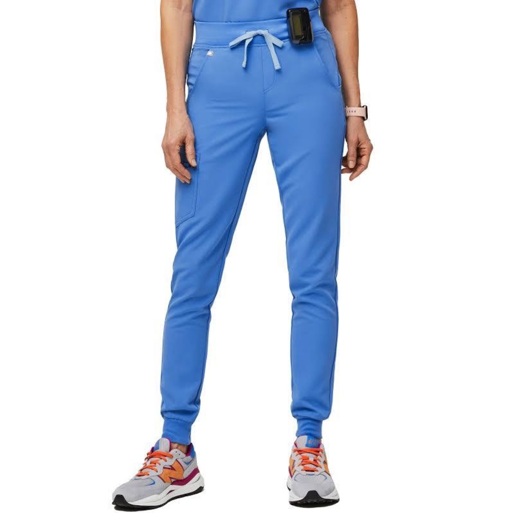 Figs Zamora Joggers in Capri Blue